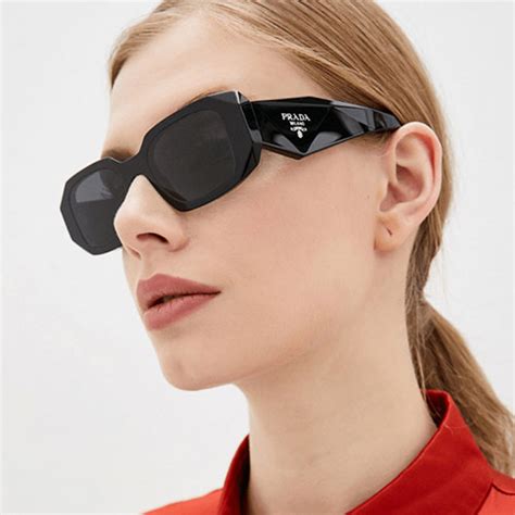 prada pr 17ws rectangular-frame acetate sunglasses|Prada PR 17WS Women's Rectangular Sunglasses.